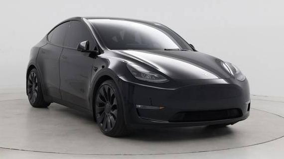 TESLA MODEL Y 2021 5YJYGDEF4MF197474 image